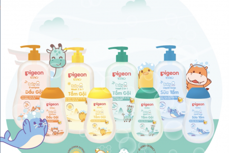 CHÀO ĐÓN TẮM GỘI PIGEON DIỆN MẠO MỚI, SIÊU MƯỚT MỊN!