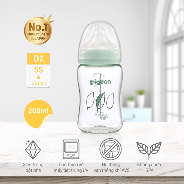 Nhựa và thủy tinh là hai loại chất liệu cấu tạo bình sữa phổ biến nhất