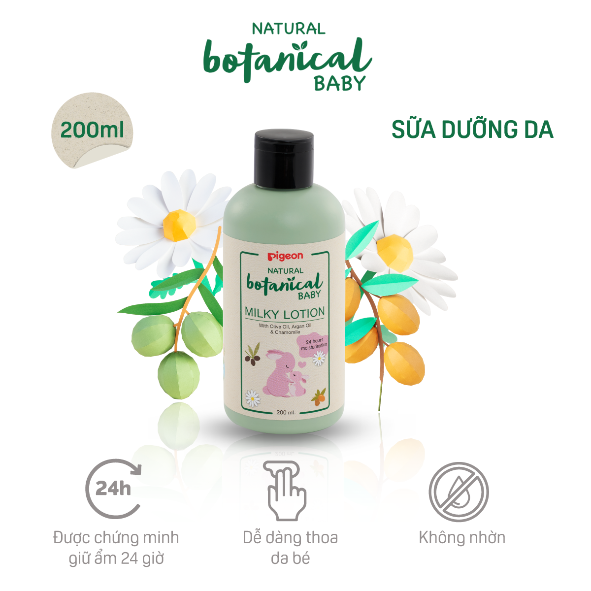 Natural Botanical - sản phẩm sữa tắm gội an toàn, nhẹ dịu