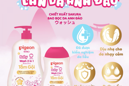 Tắm gội Sakura - Nâng niu làn da nhạy cảm
