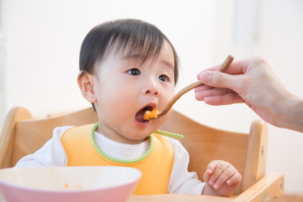 Thức ăn của ăn dặm truyền thống thường được xay nhuyễn, nghiền nhỏ