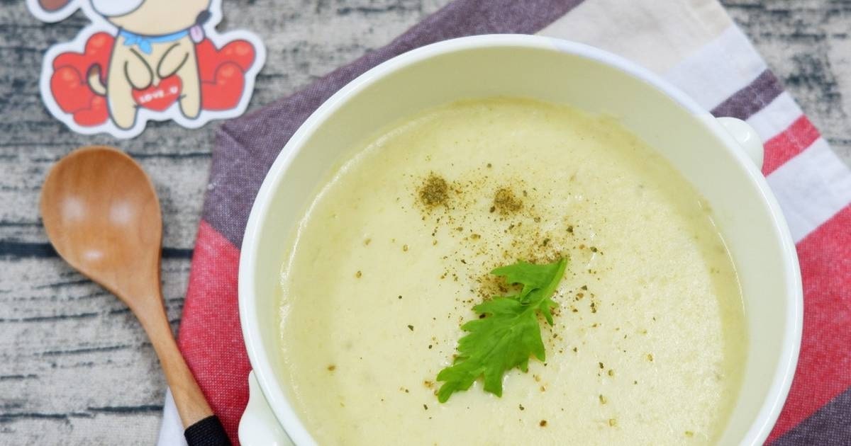 Súp khoai tây thơm ngon, đủ dưỡng chất cho bé