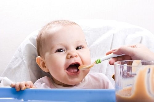 Cháo gà thích hợp cho bé ăn dặm