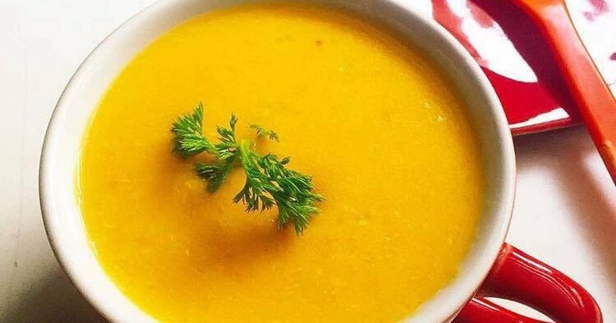 Món ăn dặm cho bé - Cháo cá hồi nấu bí đỏ