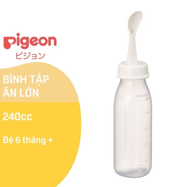 Bình tập ăn dặm BLW của Pigeon