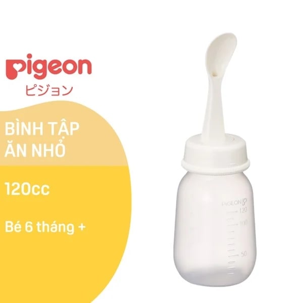 Các sản phẩm tập ăn, tập uống từ Pigeon là lựa chọn tuyệt vời khi bé ăn dặm