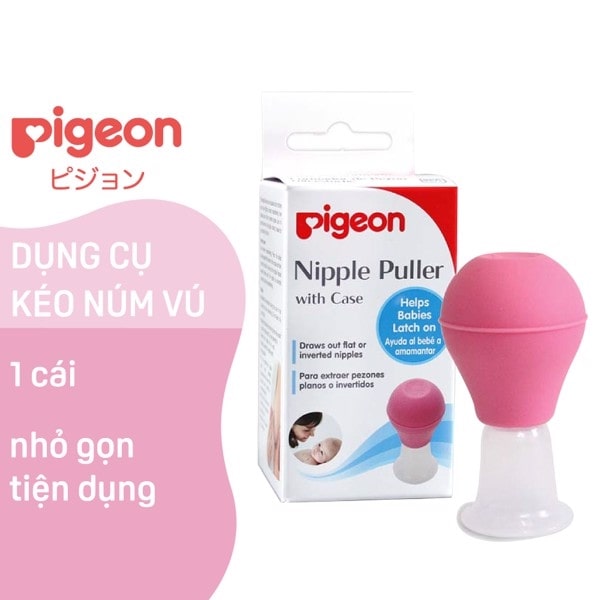 Dụng cụ kéo núm vú Pigeon giúp điều chỉnh núm vú bị tụt mà không cần phẫu thuật